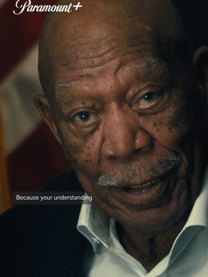 What we'd give for Morgan Freeman to ask if we're okay 🥹 #lioness #morganfreeman #paramountplusuk #zoesaldana #nicolekidman