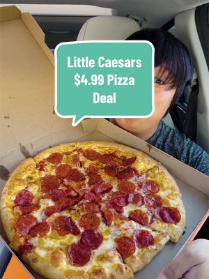 Trying Little Caesars $4.99 Pizza Deal for a Food Review! How does it taste? #littlecaesars #fastfood #mukbang #foodreview #FastFoodReview 