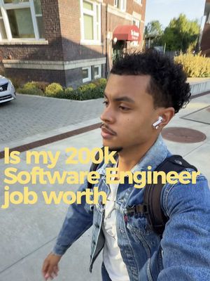 I can assure you software engineering is for a very specific type of person, at least at the highest level.  #softwareengineer #engineer #dayinthelife 