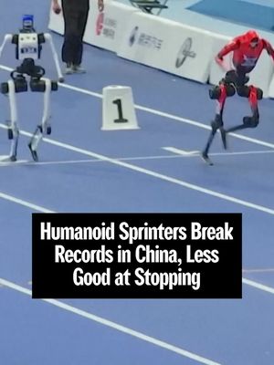 Chinese robotics companies have been competing in the World Humanoid Robot Games in Beijing, with at least one major human world record being surpassed. The Tianzhuo humanoid developed by China’s Beijing Innovation Center of Humanoid Robotics beat robots from Unitree and Honor to record a time of 9.39 seconds in the 100-meter dash, which is faster than Usain Bolt’s 9.58 human world record and has stood since 2009. But several competitors in the 100 meters spectacularly fell and even burst into flames after crashing full speed into the safety barriers beyond the finish line. Some robots were stretchered off. The World Humanoid Robot Games sees robots compete in conventional sports but also more practical competitions too, based around real world applications such as customer service or factory work.