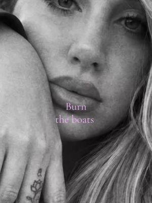 Burn the boats- total commitment by deliberately removing the option to retreat There is no Plan B. The only way out is forward. #fypシ゚viral #burntheboats  #fyp 