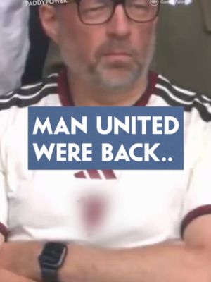 They really thought it would be different this time. New season, same old Man United... 18+ GambleAware #manunited #fandenial #premierleague #football #manchester