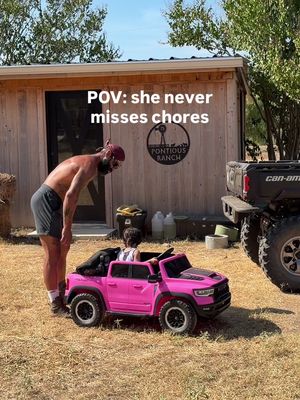 New whip who dis #farmgirl #chores #dadddysgirl 