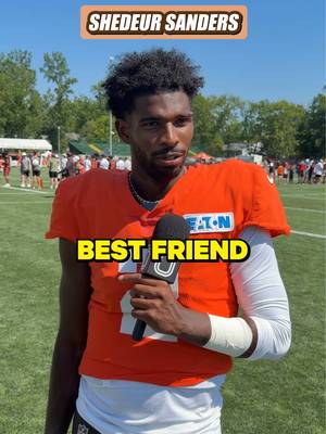 Playing against your best friend gotta be the best feeling 🤞 @Cleveland Browns #football #nfl #browns #shedeursanders #bestfriend 