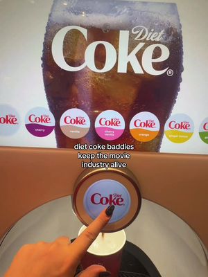 clocking in at the baddie factory #dietcoke #movie 