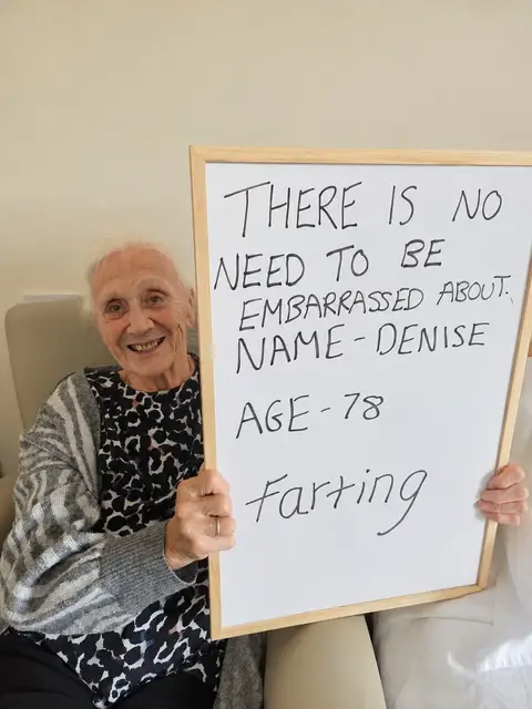 Denise over here reminding us that it’s ok to be human 💨🤣 Home: @runwood_homes 
