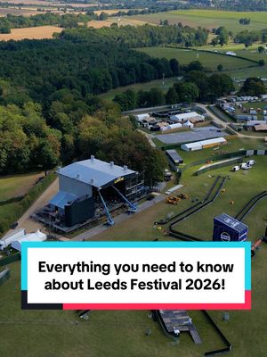 The stages are up at Bramham Park and that means just one thing… Leeds Festival 2026 is almost here! 🎪🎶 This is your handy guide to this year’s festival - from road closures to shuttle bus info and even more must-knows! As always, there are plenty of road closures around the site. The A64 (between the Fox and Grapes pub and the A1(M) / A64 roundabout), Kiddal Lane (at the junction with the A64 / York Road) and Potterton Lane at the junction with Kiddal Lane will ALL be closed ⛔ If you’re heading from the city centre, shuttle buses run from Sovereign Street (between 9am - 7:30pm, Thursday to Sunday.) For any early bird campers, they are also running on the Wednesday (9:30am-6pm)  And after all the music, they’re running from 10:30pm ‘til 2am every day to get you back into town 🚌 If you’re camping you’ve got to be OUT by noon Monday 🫵 But the buses will be running back into town right through until 3pm…  It’s £12 for a single, £18 for a return and £32 for a multiple trip ticket 👀 Day ticket holders, there is no readmission and you can’t get into the campsites - so no Piccadilly Party or LS23 action for you unfortunately🥲 Head to the Leeds Festival app for ALL the details ahead of the big Bank Holiday Weekender 💪  #leeds #bramhampark #leedsfestival #leedsfest #readingandleeds @Reading & Leeds Festival 