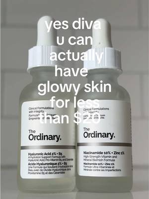 a necessary reminder ☝️ #theordinary #hyaluronicacid #niacinamide #skintok 
