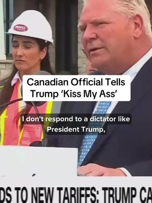 Ontario Premier Doug Ford escalated his feud with President Donald Trump on Monday, telling the president to “kiss my ass” as the U.S. and Canada spiral deeper into a messy trade war. Link in bio! 🎥 CNN #Trump #Canada #DougFord #TradeWar #Tariffs