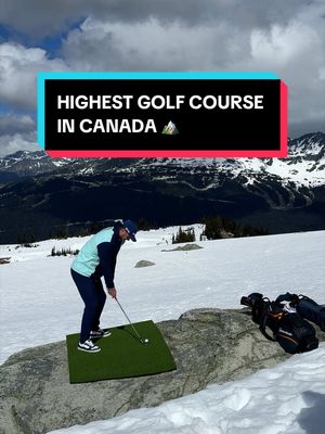 This is what I tell Americans every golf course in Canada is like. #TP5 #TeamTaylorMade