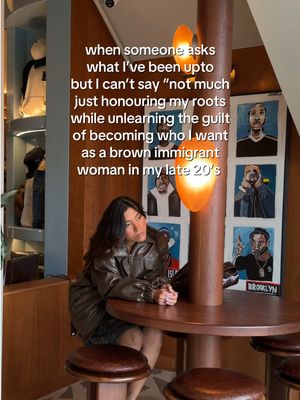 If you’re a brown girl struggling to navigate your identity, my page is for you! #mindsetshift #desigirl #adviceforwomen #immigrantidentity #choosingmyself 