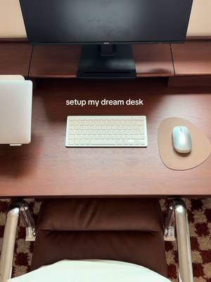how nice is this desk from @Swyft Home ?! had this desk for over 2 months and it’s been a big upgrade on the old standing desk  the old standing desk felt wobbly and I never really used the standing feature enough to warrant having a standing desk  love the cable management features in this desk and the nifty little storage sections too!  just need a new monitor and then we’ll have a proper setup 😎  #newdesk #desksetup #desksetups #homedecor #apartmentdecor 