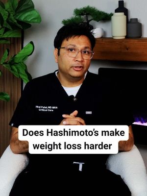 Does Hashimoto’s make it impossible to lose weight? Not necessarily — and this is where looking at the bigger picture matters. In this video, Dr. Patel explains why he looks beyond the thyroid and considers things like: • Insulin • Cholesterol • Antibodies • Inflammation • Nutrient status • Movement Your thyroid is important, but there can be multiple factors influencing metabolism and weight. What part of Hashimoto’s do you want explained next? #HashimotoTok #ThyroidTok #WomensHealth #MetabolicHealth #HealthTok 