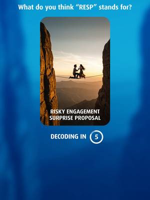 RESPs are way less mysterious than they sound. No proposals, no paddles, just planning ahead.