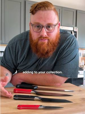 I own about 20 knives. I use 3 daily. Code BLAKE-KNIFEDAY for 10% off🔪 @misen kitchen 