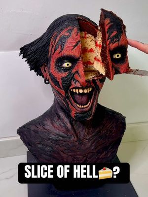 Some cakes are evil! 🍰 #insidious #cake #cakes #horror #scary 