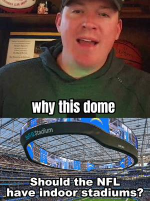 Should the NFL have indoor stadiums? #nfl #nflfootball 