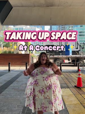 Besties we’re taking up space at a concert 💕🎶✨