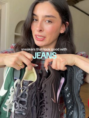 sneakers can look cute with jeans, you just need the right ones 👖 #sneakers #denim @New Balance @Nike @merrell 