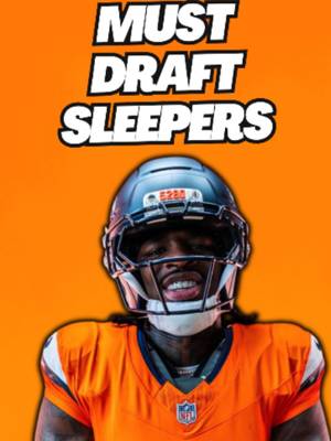 6 MUST Draft Sleeper RBs #fantasyfootball #fantasyfootballdraft #nflfantasy #nfl #nflfantasyfootball #fyp #underdog #fantasyfootballadvice #sleepers