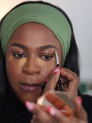 No lashes makeup look! 
