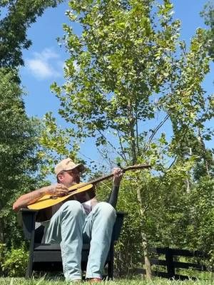 Some backyard pickin #country #countrymusic #nashville 