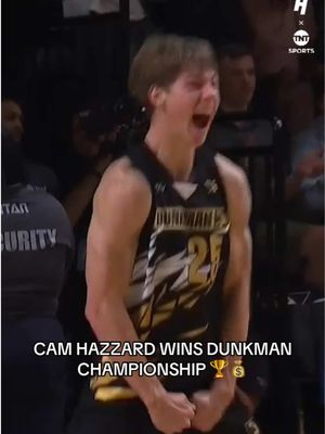 21-YEAR-OLD CAM HAZZARD WINS $500K PRIZE AFTER WINNING DUNKMAN CHAMPIONSHIP 🔥🤯 Watch DUNKMAN live on TNT 📺 #dunk #basketball #bball #dunkman #hoops 