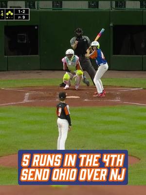Ohio moves on thanks to a HUGE 4th inning 💥💥💥💥💥