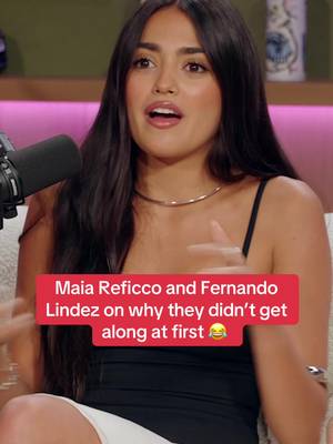 @Maia Reficco and @Ferlindez on why they don’t get along at first #maiareficco #fernandolindez #thelastsunrise #zachsangshow #fyp 