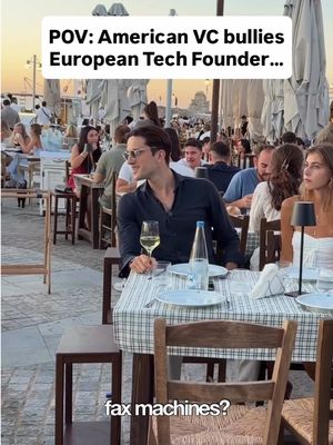 Bro sat at the wrong table 😂