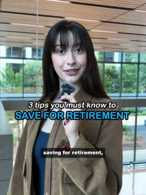 Here are three tips you need to know to set yourself up for retirement.  #investing #PersonalFinance #financialconfidence #financialliteracy #retirement #retirementplanning  (0826-1GJP)