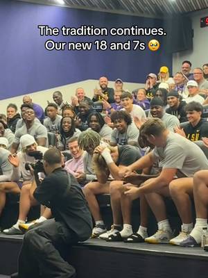 Proud is an understatement 💜 #lsufootball #CollegeFootball #braelinmoore #whitweeks #treydezgreen 