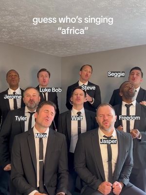 Guess who’s singing this Toto classic 👀🌍 #guesswhossinging #guesswhossingingchallenge #acappella #africa #toto 