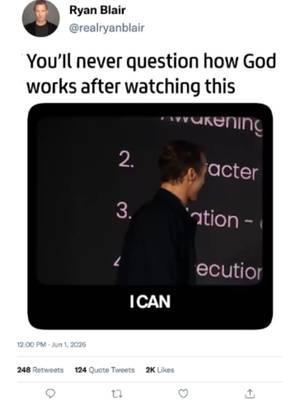 The attacks you can't solve alone are the ones designed to deepen your relationship with God. Ryan Blair's framework: persecution isn't punishment. It's the stage where the relationship gets real.