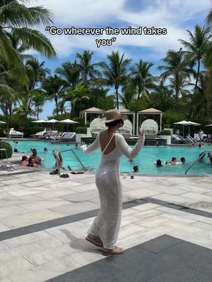 Okay to my private cabana I go…