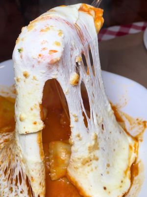 Hey Cousins!  Stuffed rigatoni #pasta smothered in vodka sauce and of course a ton of #cheese is the only dish you need to order from @unclebacala in #gardencitypark #longisland #longislandfoodie 🍝