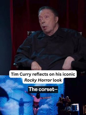 "I'm not much of a man by the light of day, but by night I'm one hell of a lover." 😘 The late Tim Curry reflected on becoming the iconic Dr. Frank-N-Furter in "The Rocky Horror Picture Show" for the movie's 50th anniversary reunion, including how his corset ended up backwards.