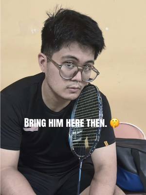 What does he know about badminton? Let’s see how he handles a late backhand  🏸 #bwf #badminton #badmintonlovers #badmintonplayer #badmintonskills