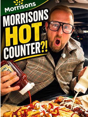 Morrisons Hot Counter… still worth it? 🍗😂 Hot chicken. Sausage rolls. Chips. Sauces. Proper supermarket lunch. @Morrisons | Groceries & Food  #morrisons #hotcounter #hotchicken 