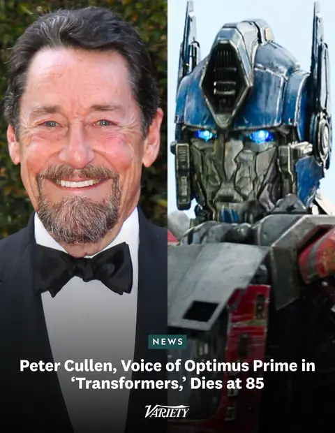 #PeterCullen, the voice actor behind Optimus Prime in #Transformers, died on Wednesday. He was 85. Cullen passed at his family home in Los Angeles, “surrounded by his loving family – and held in the hearts of his many friends and countless fans worldwide,” his family said in a statement. The prolific voice actor lent his voice to Optimus Prime across several “Transformers” shows, films and video games. He originated the Autobots leader’s deep, authoritative voice in the 1980s animated series “The Transformers,” which captured the war between the Autobots and Decepticons and spawned a subsequent feature film. He also voice Eeyore in several #WinnieThePooh projects. Read the full obit at the link in bio.