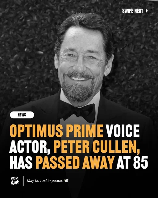 Peter Cullen, the legendary voice actor best known for bringing Optimus Prime to life in the "Transformers" franchise, has died at the age of 85. He passed away peacefully at his Los Angeles home surrounded by family, though his official cause of death remains unclear. Beyond his iconic role as the Autobot leader, Cullen was celebrated for voicing a variety of beloved characters, including Eeyore in "Winnie the Pooh" and the titular alien in the 1987 film "Predator." May he rest in peace. 🕊️
