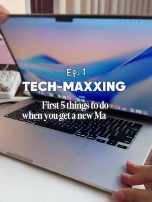 EP. 1 | Tech Maxxing so you can make the most out of the devices and tools at your disposal 🫶🏼 What should I do next? #Tech #techmaxxing #TechTips #apple #macbook 