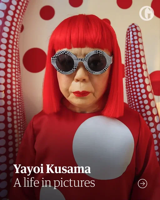 Tributes have been paid to Yayoi Kusama, the Japanese avant garde artist who has died aged 97.  Born in Matsumoto, Japan, in 1929, Kusama had an unhappy childhood due to her abusive mother and philandering father. Her wealthy family managed plant nurseries and Kusama drew the flowers, despite her mother’s frequent attempts to stop her. As a child, she began experiencing hallucinations, in which the flowers would talk to her. To cope, she drew what she saw. Against the wishes of her family, she dedicated herself to being a professional artist in her early 20s. One contemporary Japanese newspaper report says she was producing 70 works with paint and ink every day. From the 1950s to the 2020s, Kusama produced vivid paintings, sculptures and vast installations. She was particularly well known for her giant polka dot artworks and mirrored infinity room installations.  Interest in her waned until the 1990s when she shifted towards installations that built on her 1965 work Infinity Mirror Room: Phalli’s Field. Half a century later, her immersive mirror rooms connected with audiences in the Instagram age, attracting millions of art lovers around the world. Swipe to read more about this incredible artist and to see some of her work.  #yayoikusama #avantgarde #japan 