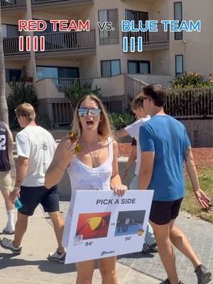 Any guesses to who’s team red or team blue 👀??  Let us know your pick below.