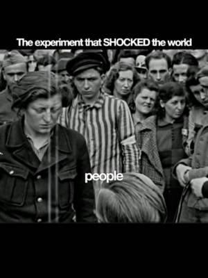 The Dark Psychology Behind the Holocaust #FYP #Viral #History  How far would you go if an authority figure told you the consequences weren’t your responsibility? One famous experiment tested exactly that. The result says something deeply uncomfortable about human nature.