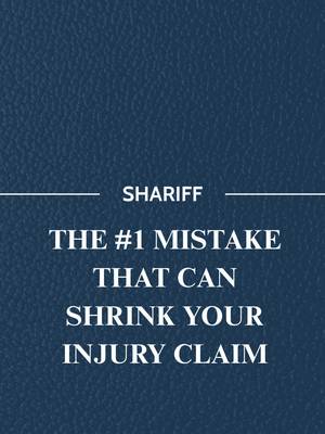 What actually makes an injury count as catastrophic? Here's what to know if it happens to you. 1. How severe and lasting the impact is. Catastrophic injuries typically involve long term or permanent effects, such as serious fractures, spinal injuries, or conditions requiring ongoing treatment. 2. The full cost, not just the ER bill. Physical therapy, missed work, ongoing medical care, and future treatment can all factor into what a case may be worth. 3. Whether liability can be proven. A catastrophic injury claim depends on establishing negligence. An investigation can uncover details that an insurance company may not bring up on its own. If you've been seriously hurt, don't assume your case isn't worth pursuing until you understand what it's actually worth. Follow Shariff Law to learn what steps can help protect your claim after a catastrophic injury. #workinjury #lawyershouston 