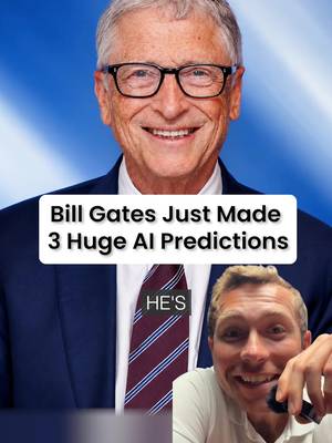 Bill Gates just made 3 huge AI Predictions #ai #billgates 