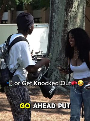 📲 or Get Knocked Out🥊🤣 #foryoupage #viralvideo #funny #prank #charvo