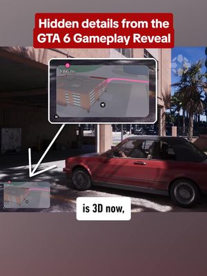 We got a 3D mini-map in GTA 6 before GTA 6. What was your favorite hidden (or not hidden) detail from the new GTA 6 footage? #gta6 #gtavi #grandtheftauto #details #ign