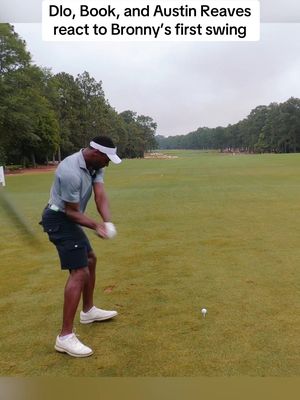 They played in a Golf tournament at Pinhurst. 10 NBA stars and 10 Golf creators. @backyard golf  #NBA #bronnyjames #lebron #golf 